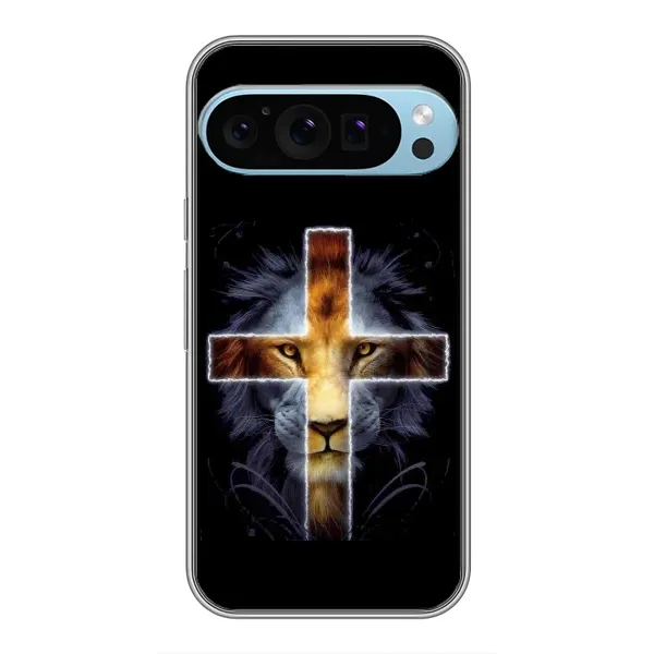 Чехол с рисунком «Иисус Лев» для Google Pixel 9 Pro