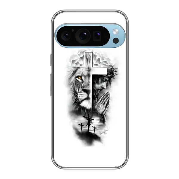 Чехол с рисунком «История Христа» для Google Pixel 9 Pro Чехол с рисунком «История Христа» для Google Pixel 9 Pro