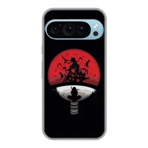 Чехлы с картинкой Итачи Учиха на Google Pixel 9 Pro (Итачи на черном)