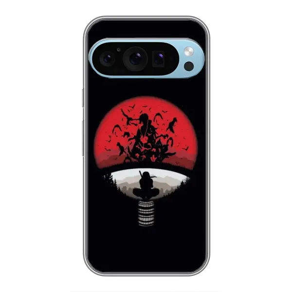 Чехол с рисунком «Итачи на черном» для Google Pixel 9 Pro Чехол с рисунком «Итачи на черном» для Google Pixel 9 Pro