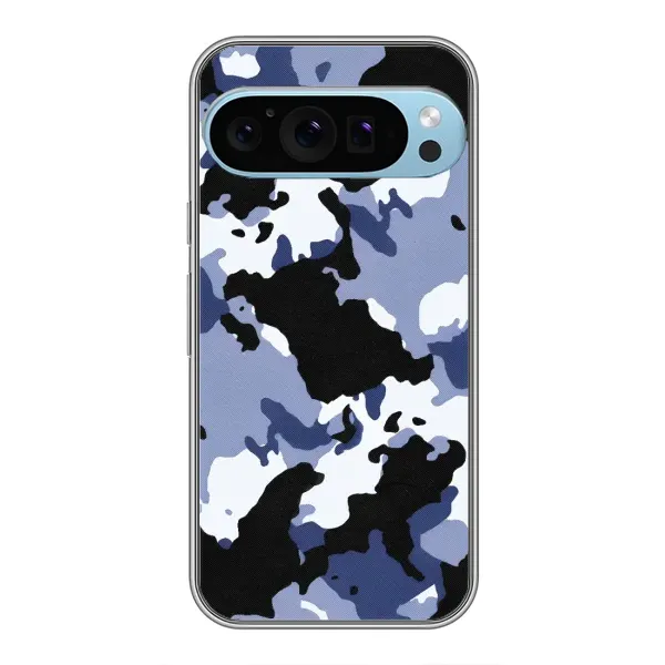 Чехол с рисунком «Камуфляжный Серый» для Google Pixel 9 Pro Чехол с рисунком «Камуфляжный Серый» для Google Pixel 9 Pro