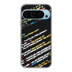 Чехол с рисунком «Код» для Google Pixel 9 Pro