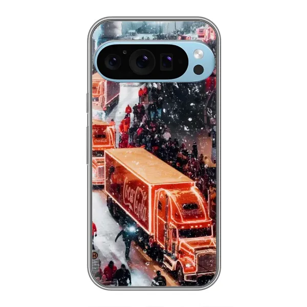 Чехол с рисунком «Кока Кола» для Google Pixel 9 Pro