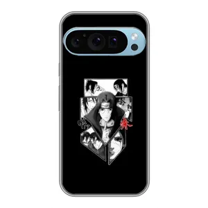 Чехлы с картинкой Итачи Учиха на Google Pixel 9 Pro (Коллаж Итачи)