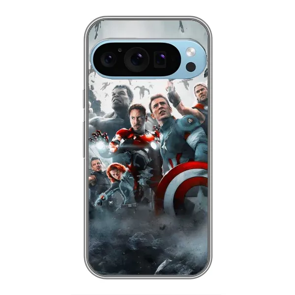 Чохол з малюнком «Команда марвел» для Google Pixel 9 Pro
