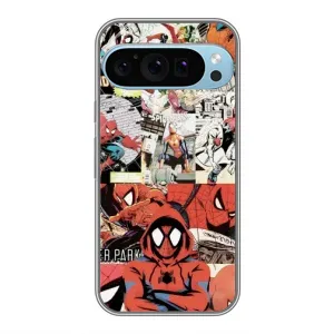 Чохол Супергерой Людина Павук на Google Pixel 9 Pro (Комікс Павука)