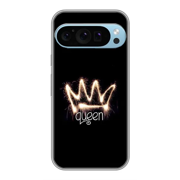 Чехол с рисунком «Корона» для Google Pixel 9 Pro