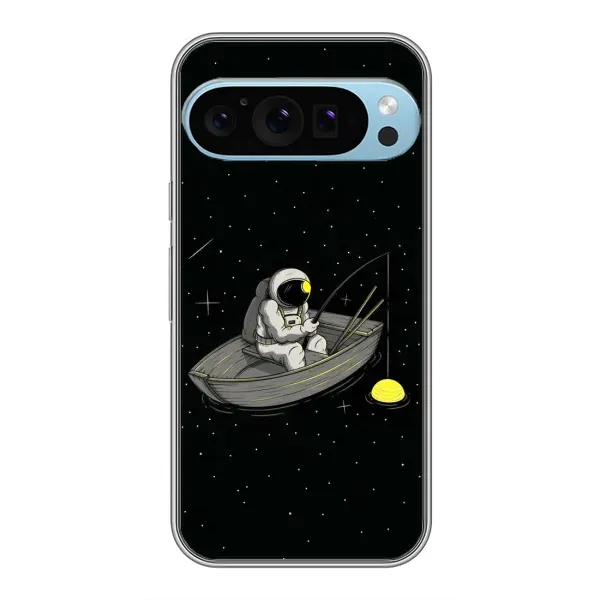 Чехол с рисунком «Космонавт на рыбалке» для Google Pixel 9 Pro Чехол с рисунком «Космонавт на рыбалке» для Google Pixel 9 Pro