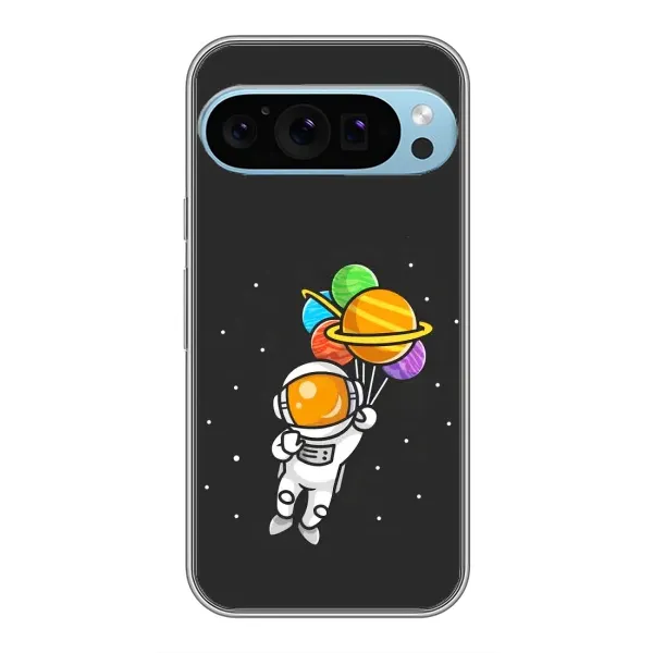 Чехол с рисунком «Космонавт с шариками» для Google Pixel 9 Pro Чехол с рисунком «Космонавт с шариками» для Google Pixel 9 Pro