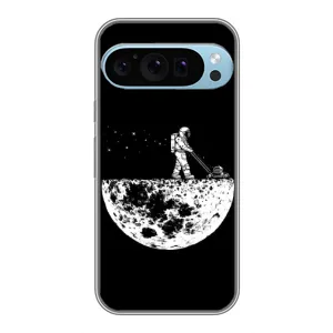 Силіконовый Чохол з принтом "Космонавти" на Google Pixel 9 Pro (Космонавт)