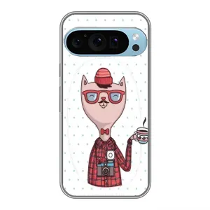 Чехол на тематику: Коты для Google Pixel 9 Pro (Кот аристократ)