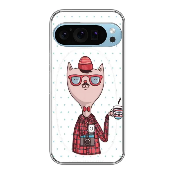 Чехол с рисунком «Кот аристократ» для Google Pixel 9 Pro Чехол с рисунком «Кот аристократ» для Google Pixel 9 Pro