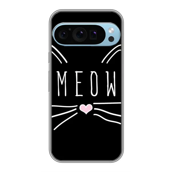 Чехол с рисунком «КОТИК MEOW» для Google Pixel 9 Pro