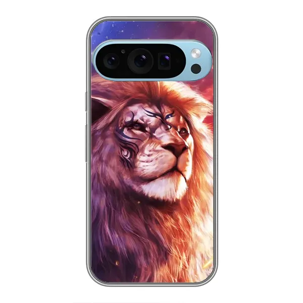 Чехол с рисунком «Красочный ЛЕВ» для Google Pixel 9 Pro Чехол с рисунком «Красочный ЛЕВ» для Google Pixel 9 Pro