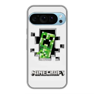 Чохли для Google Pixel 9 Pro (Персонажі МайнКрафт) (Кріпер)