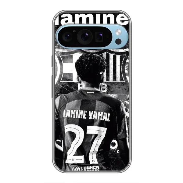 Чехол с рисунком «Ламин Ямаль» для Google Pixel 9 Pro Чехол с рисунком «Ламин Ямаль» для Google Pixel 9 Pro