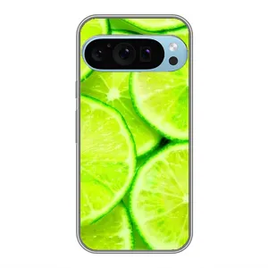 Чохол з зображенням смачної їжі для Google Pixel 9 Pro (Лайм)