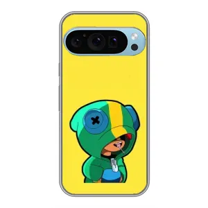 Чехол Бравл Старс для Google Pixel 9 Pro (Леон (LEON))