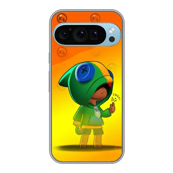 Чехол с рисунком «LEON в кофте» для Google Pixel 9 Pro Чехол с рисунком «LEON в кофте» для Google Pixel 9 Pro