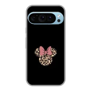 Чехол с леопардовым принтом на Google Pixel 9 Pro (Леопардовая Минни)