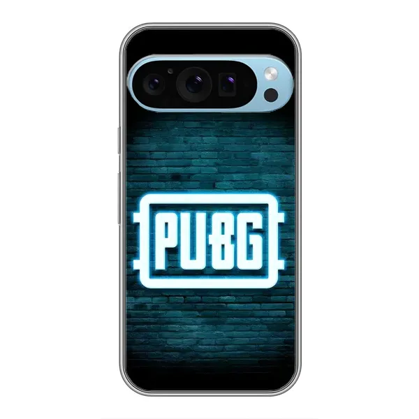 Чехол с рисунком «Лого PUBG» для Google Pixel 9 Pro