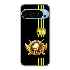 Чохол (TPU) з картинкою "Лого Пабг" на Гугл Пиксель 9 Про (Логотип PUPG)