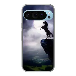 Чехлы с изображением разных животных для Google Pixel 9 Pro (Лошадь)