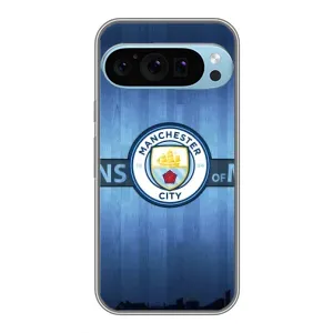 Силиконовые Чехлы принт Футбол на Google Pixel 9 Pro (ManCity)