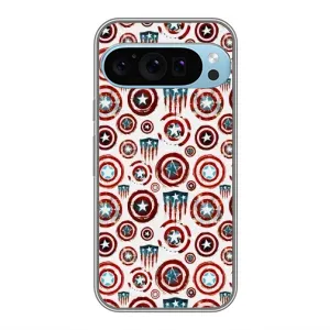 Аксессуар Чехол с Щитом Капитана Америки на Google Pixel 9 Pro