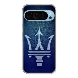 Чохли з тематикою "Круті машини" на Google Pixel 9 Pro (Лого Maserati)