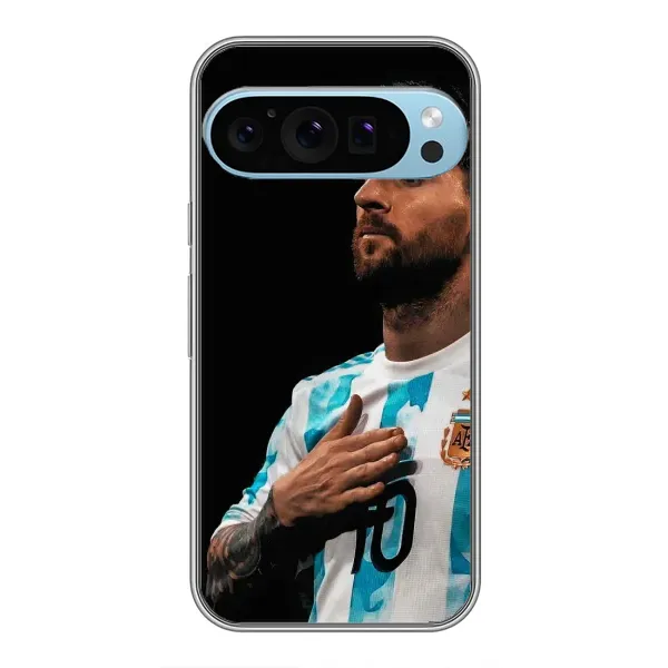 Чехол с рисунком «Месси Капитан» для Google Pixel 9 Pro