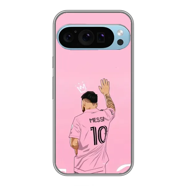 Чехол с рисунком «Месси Маями» для Google Pixel 9 Pro