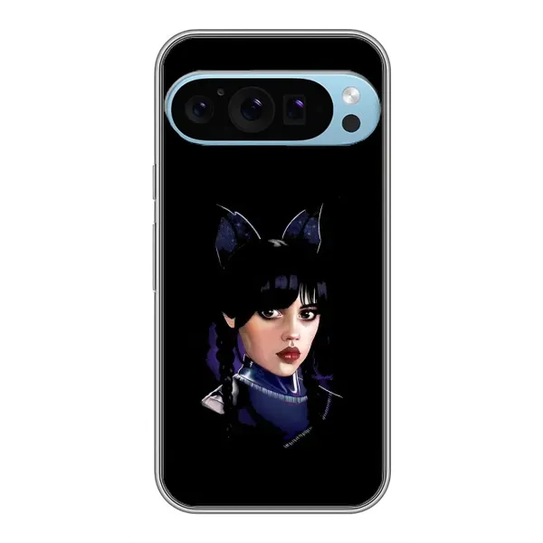 Чехол с рисунком «Милая Уэнсдей» для Google Pixel 9 Pro Чехол с рисунком «Милая Уэнсдей» для Google Pixel 9 Pro