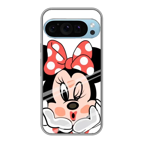 Чехол с рисунком «Minni Mouse» для Google Pixel 9 Pro Чехол с рисунком «Minni Mouse» для Google Pixel 9 Pro