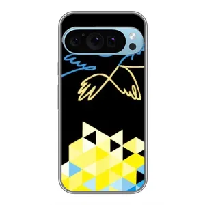 Чехол на Google Pixel 9 Pro Украинский дизайн (Мир для Украины)