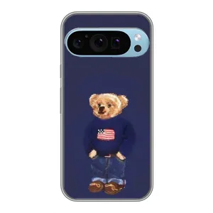 Чохли Мішка Тедді для Гугл Пиксель 9 Про (Мішка USA)