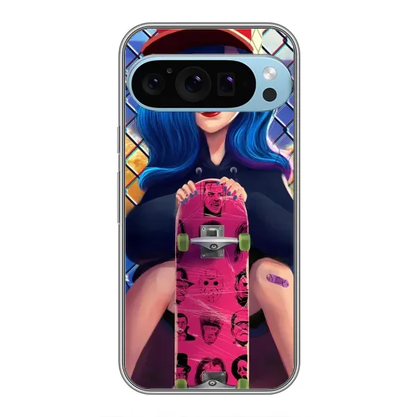 Чехол с рисунком «Модная девушка» для Google Pixel 9 Pro Чехол с рисунком «Модная девушка» для Google Pixel 9 Pro