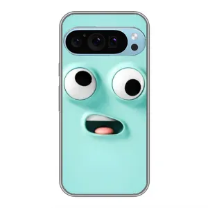 Чехол с рисунком «Забавное мятное лицо» для Google Pixel 9 Pro