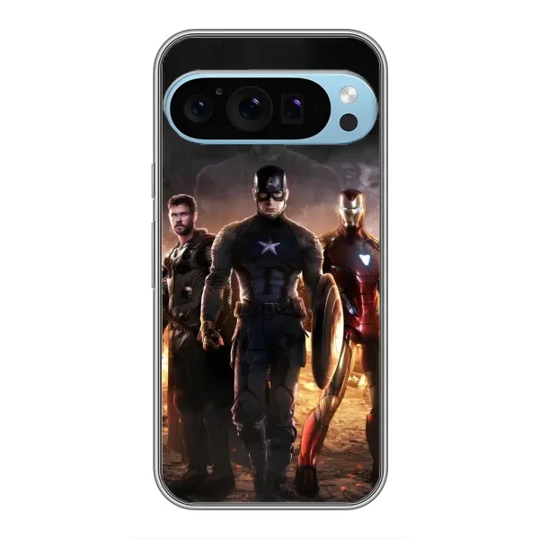 Чохол з малюнком «Месники» для Google Pixel 9 Pro