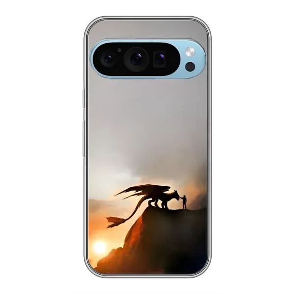 Чехол с рисунком «Мультиик Беззубик» для Google Pixel 9 Pro Чехол с рисунком «Мультиик Беззубик» для Google Pixel 9 Pro