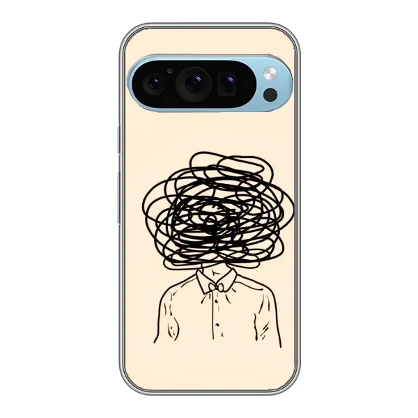 Чехол с рисунком «Мысли» для Google Pixel 9 Pro