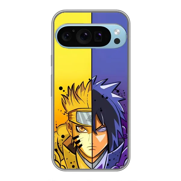 Чехол с рисунком «Naruto Vs Sasuke» для Google Pixel 9 Pro Чехол с рисунком «Naruto Vs Sasuke» для Google Pixel 9 Pro