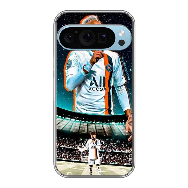 Чехол с рисунком «Неймар ПСЖ» для Google Pixel 9 Pro Чехол с рисунком «Неймар ПСЖ» для Google Pixel 9 Pro