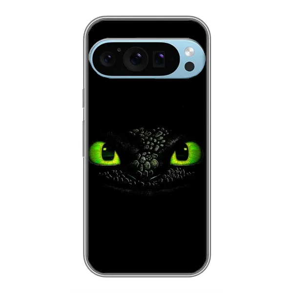 Чехол с рисунком «Глаза Беззубика» для Google Pixel 9 Pro Чехол с рисунком «Глаза Беззубика» для Google Pixel 9 Pro