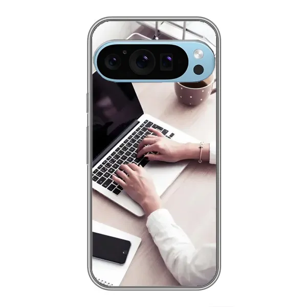 Чохол з малюнком «Офісний працівник» для Google Pixel 9 Pro