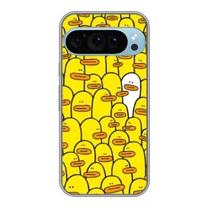Силиконовый бампер с картинкой животных для Google Pixel 9 Pro (Особенный)