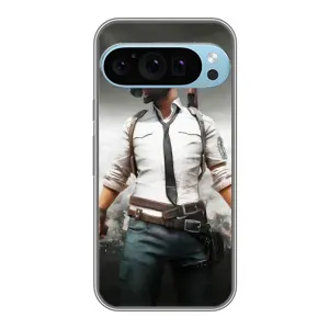 Чохол з картинкою "Герой Pubg" на Google Pixel 9 Pro (Пабг)