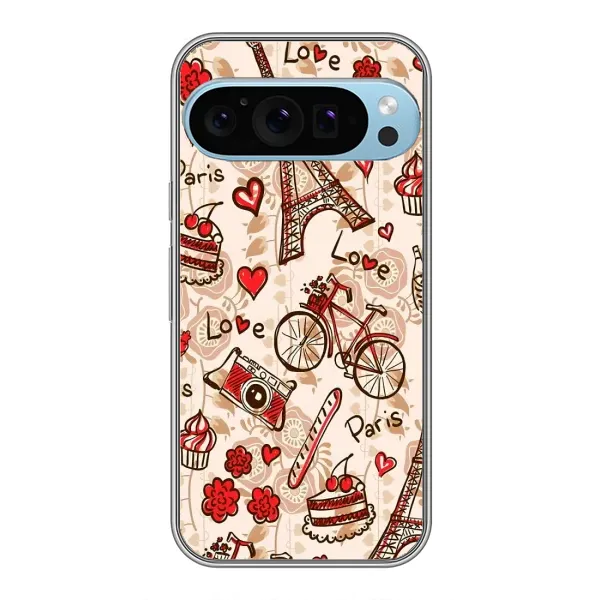 Чехол с рисунком «Париж мечта» для Google Pixel 9 Pro Чехол с рисунком «Париж мечта» для Google Pixel 9 Pro