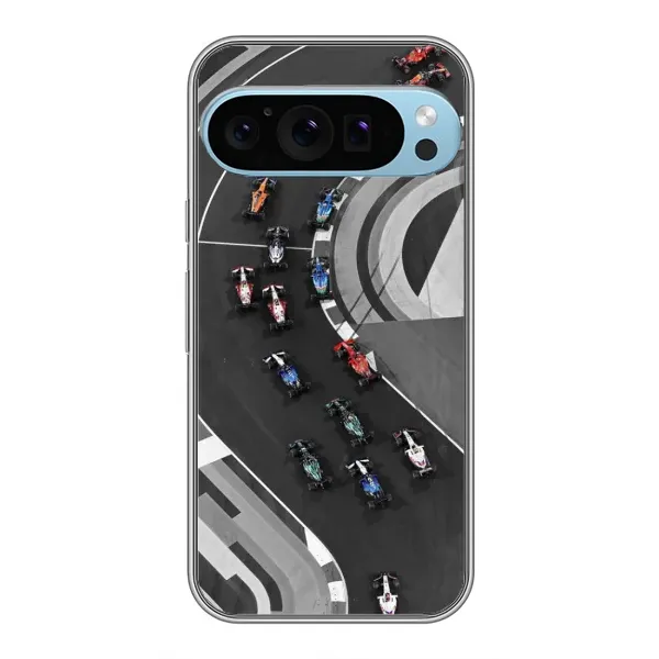 Чехол с рисунком «Гонки ф1» для Google Pixel 9 Pro Чехол с рисунком «Гонки ф1» для Google Pixel 9 Pro