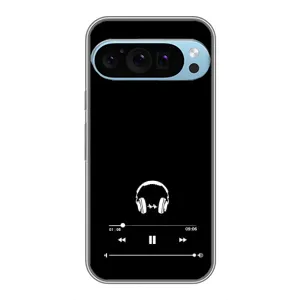 Чохол з картинками на чорному фоні для Google Pixel 9 Pro (Плеєр)